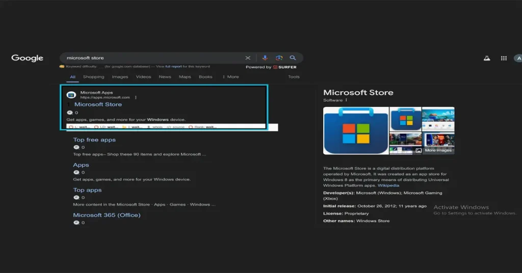 microsoft store